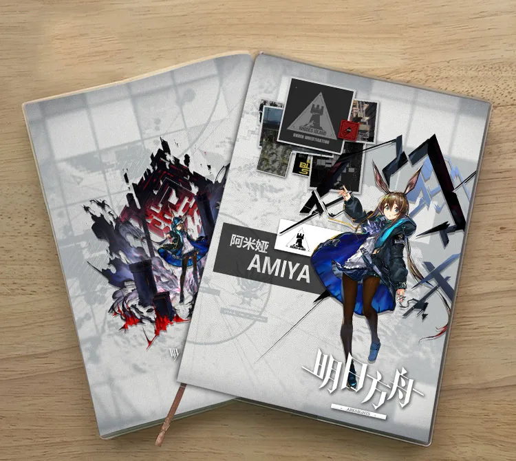 Аниме игры Arknights Amiya ноутбук пустая Книга Студент Мемориал Подарочный дневник
