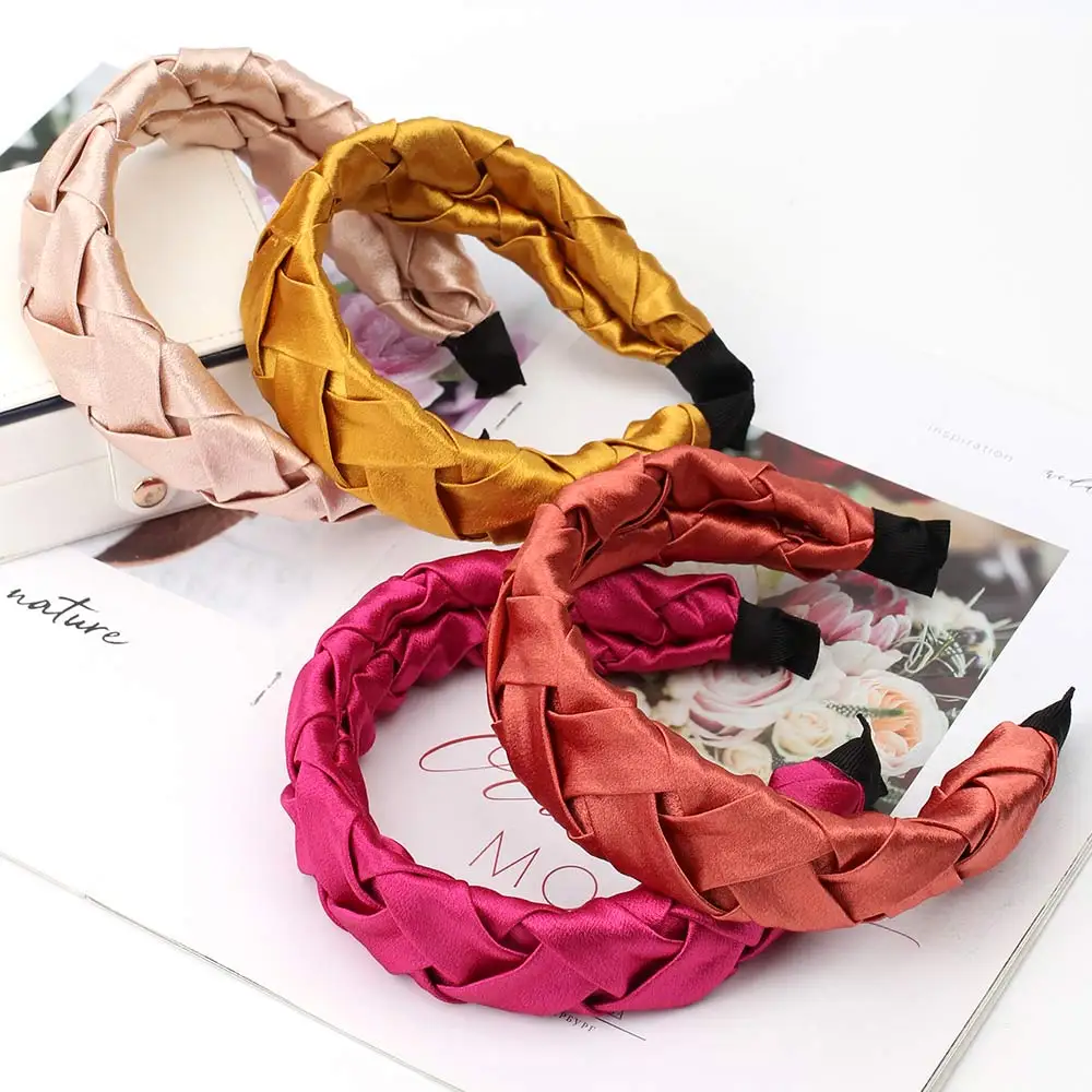 Ободок для волос многослойный Женский модный аксессуар на голову с перехлёстом