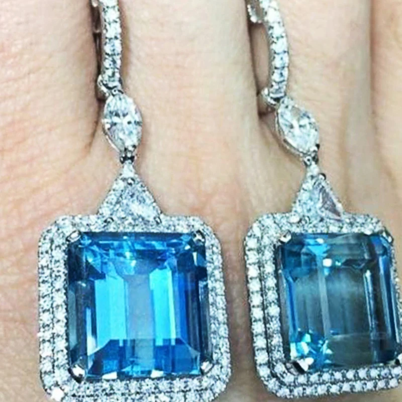 

Великолепные Подвесные серьги CAOSHI для женщин, изысканный вечерние, деликатная эстетика, женские модные ювелирные изделия