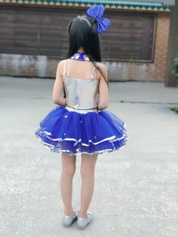 Костюмы для джазовых танцев в стиле хип-хоп детские танцевальные костюмы девочек