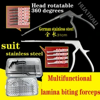 spinal orthopedic instruments medical minimally invasive multifunctional gun type lamina biting forceps fast changing rotary bon