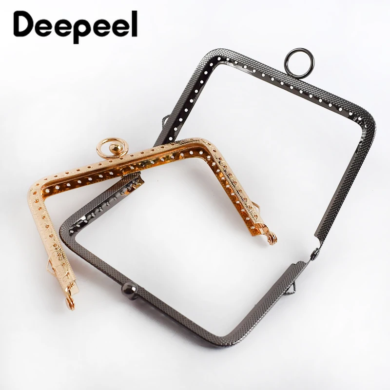 Квадратные ручки для сумок с тиснением 11/13 см 10 шт. | Багаж и сумки