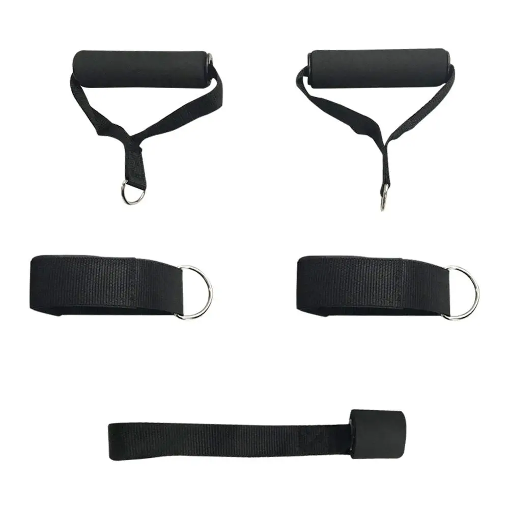 

Resistance Bands Set Pull Rope Handles Foam Door Anchor Fitness Equipment Muscle Training Yoga Exercise Workout Gym Accessories