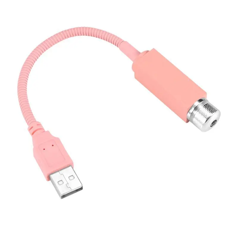 1 шт. Автомобильный USB Романтический Звездный Ночной светильник атмосферная