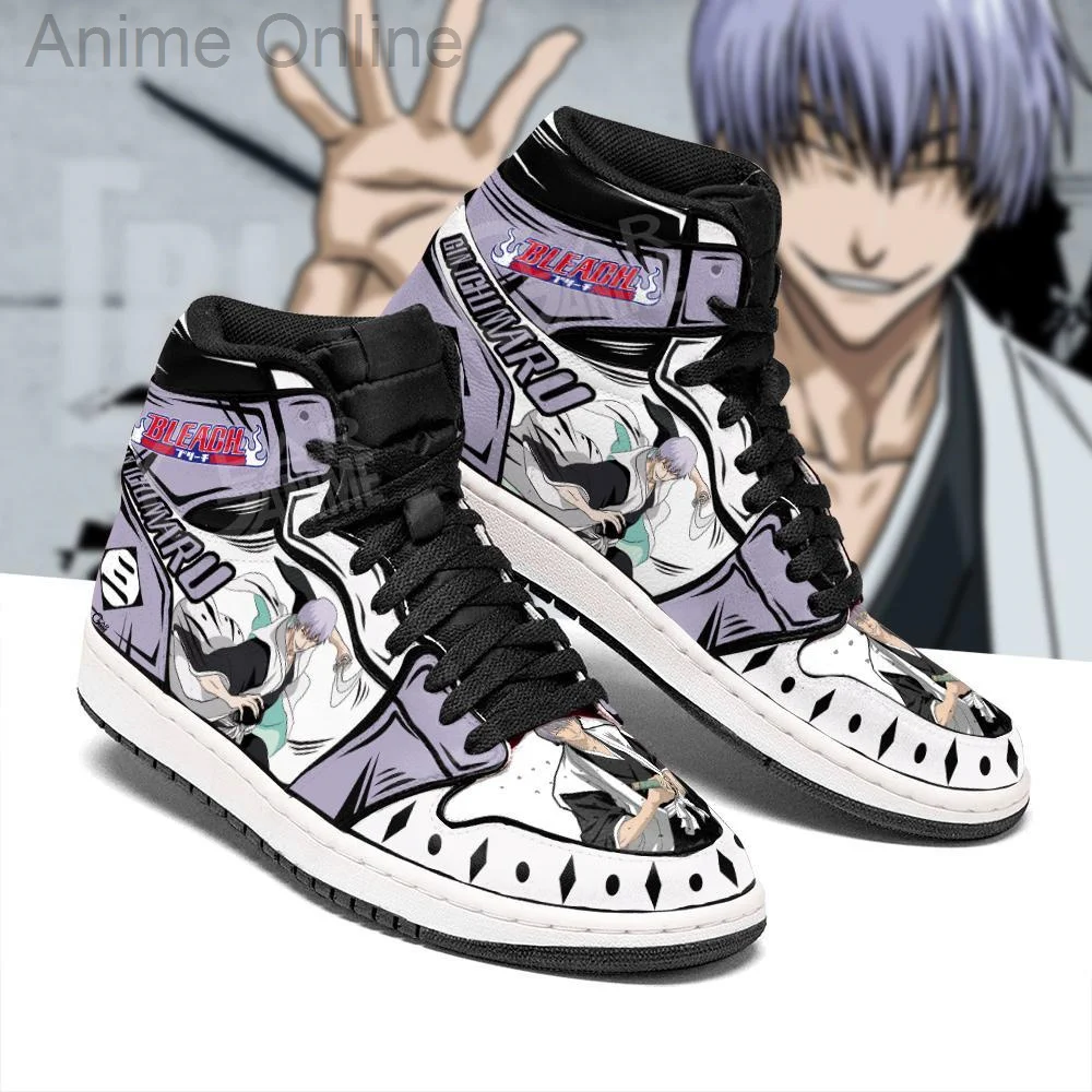 

Bleach Gin Ichimaru Anime Sneakers Fan Gift Idea MN05