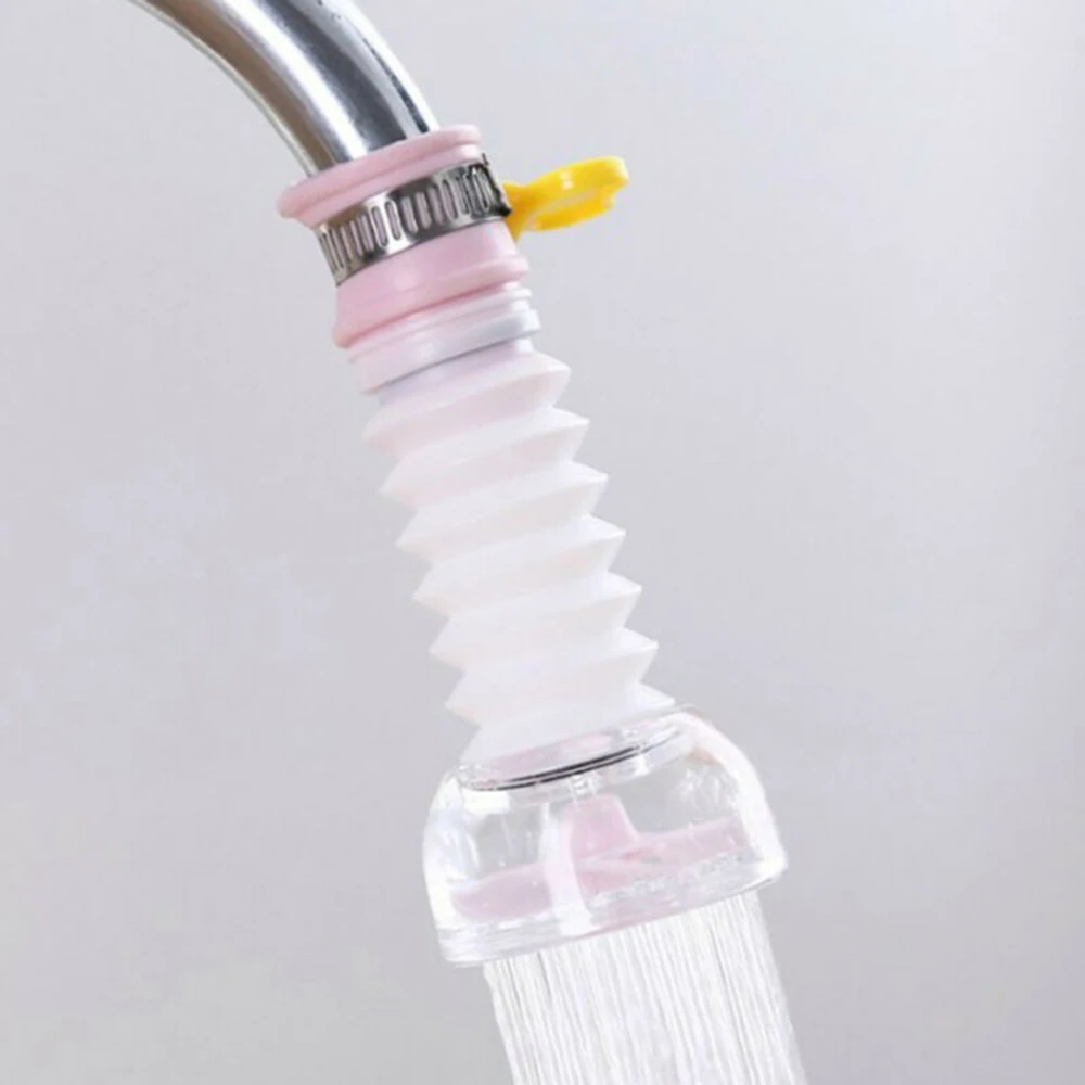 

360 ° Rotating Telescopic Water Filter Water-saving Device Faucet Booster Household Kitchen Dining Tool
