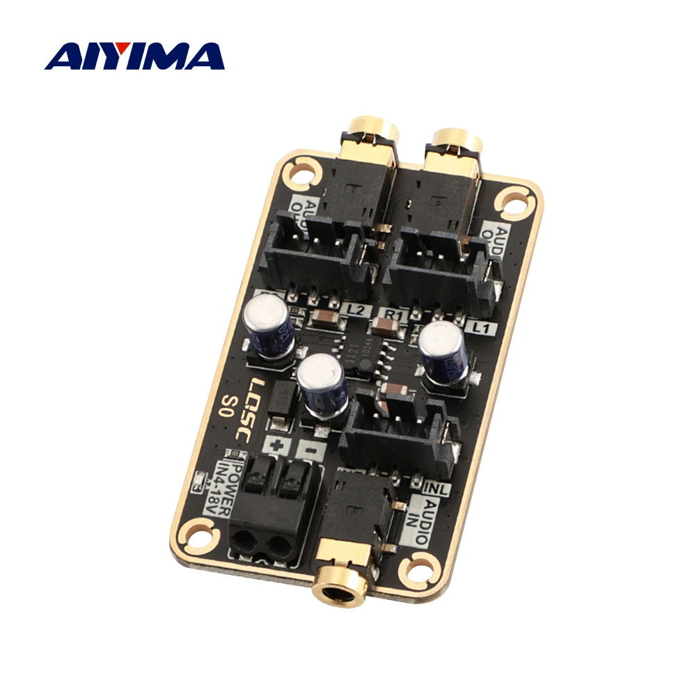 AIYIMA Audio Isolation Noise Reduction Module DSP Common Ground Cancellation DIY Power Amplifier Board | Электроника