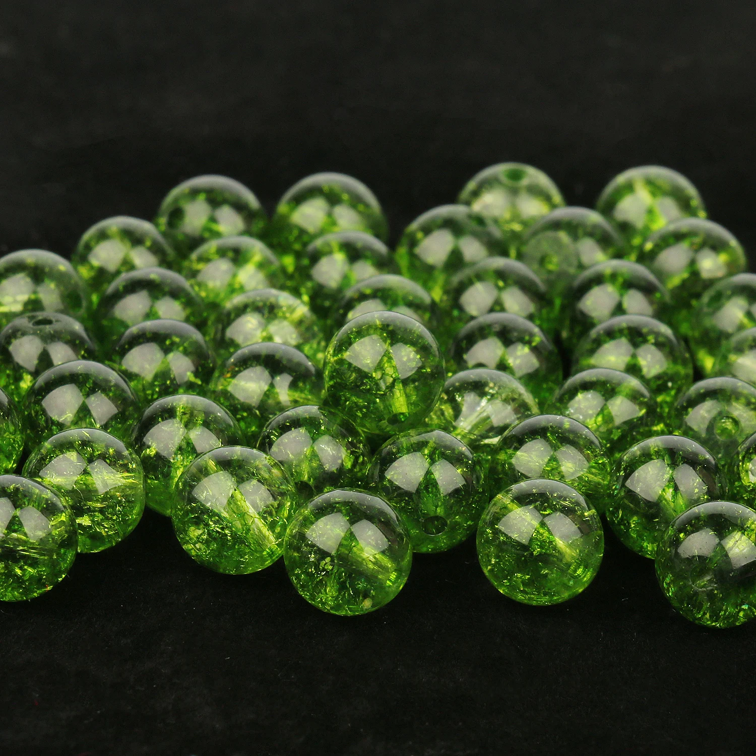 Круглые бусины-разделители из натурального камня 4/6/8/10 мм | Украшения и