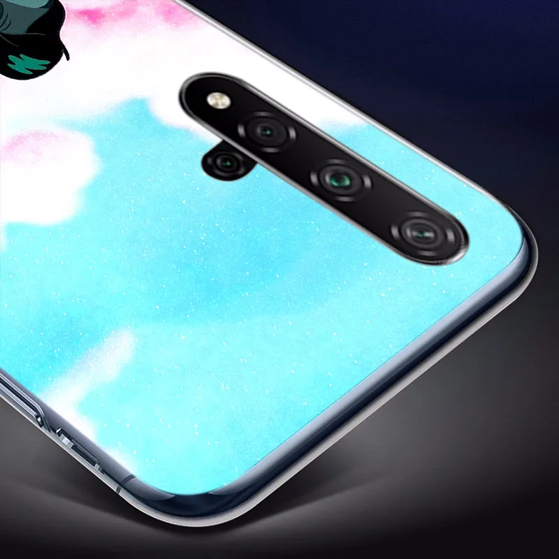Прозрачный силиконовый чехол для телефона с рисунком Лило Стич Honor 30i 10i 10X 9X 8X MAX 20