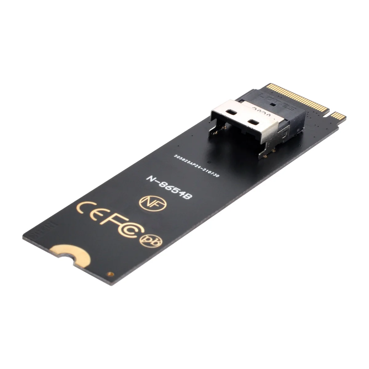 Jimier SAS PCIe SSD Adapter NGFF M-Key NVME to U.2 U2 Kit SFF-8639 SFF-8654 Slimline for Mainboard | Компьютеры и офис