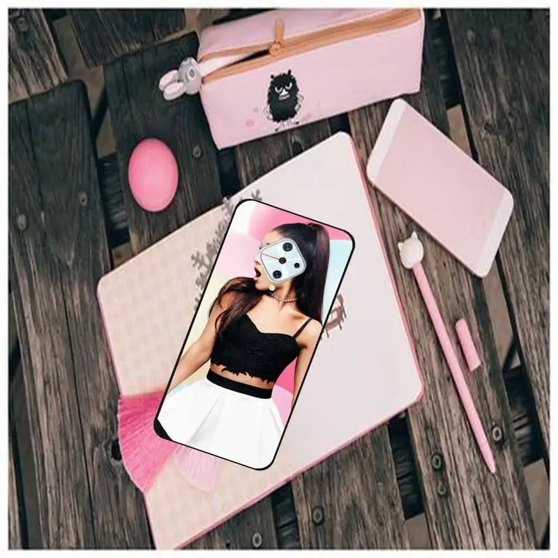 

LJHYDFCNB Ariana Grande Phone Case For Vivo X9 9s 20 Plus Y97 83 75 71 69 V15 V17 V5 S