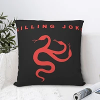 killing joke square pillowcase cushion cover creative home decorative polyester throw pillow case for home simple 4545cm