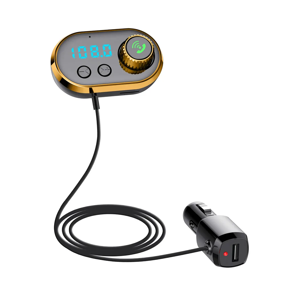 Q16 Bluetooth FM передатчик адаптер авто радио 2-Порты и разъёмы USB Ladeger? t mit QC3.0 |