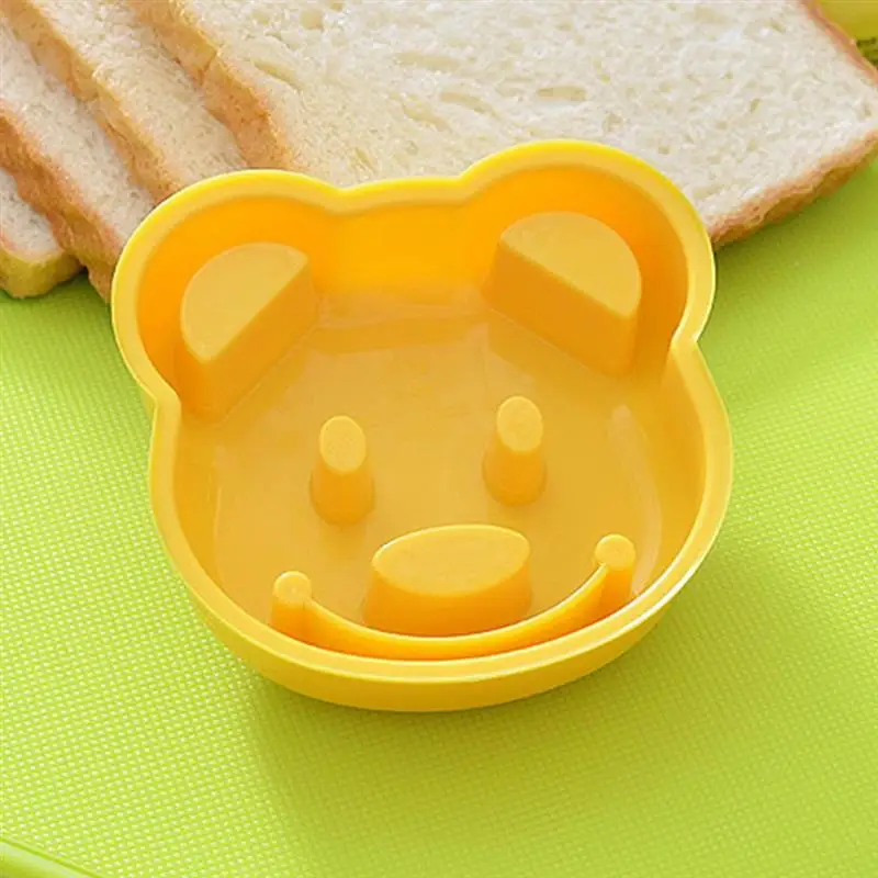 Форма для сэндвичей в форме маленького медведя/автомобиля рельефное устройство