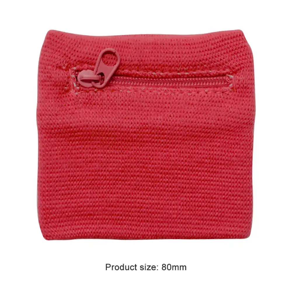 

Cotton Running Fitness Phone Wrist Bag Key Pouch Wallet Jogging Cycling Gym Sports Zipper Wristband Outdoor Sport Ornaments