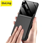 10000 мАч Модный чехол для батареи для Xiaomi Mi 6X A2 Mi 8 9 9 Pro Mi 10 10S 11 Lite 11 Ультратонкий чехол для зарядного устройства чехол для внешнего аккумулятора