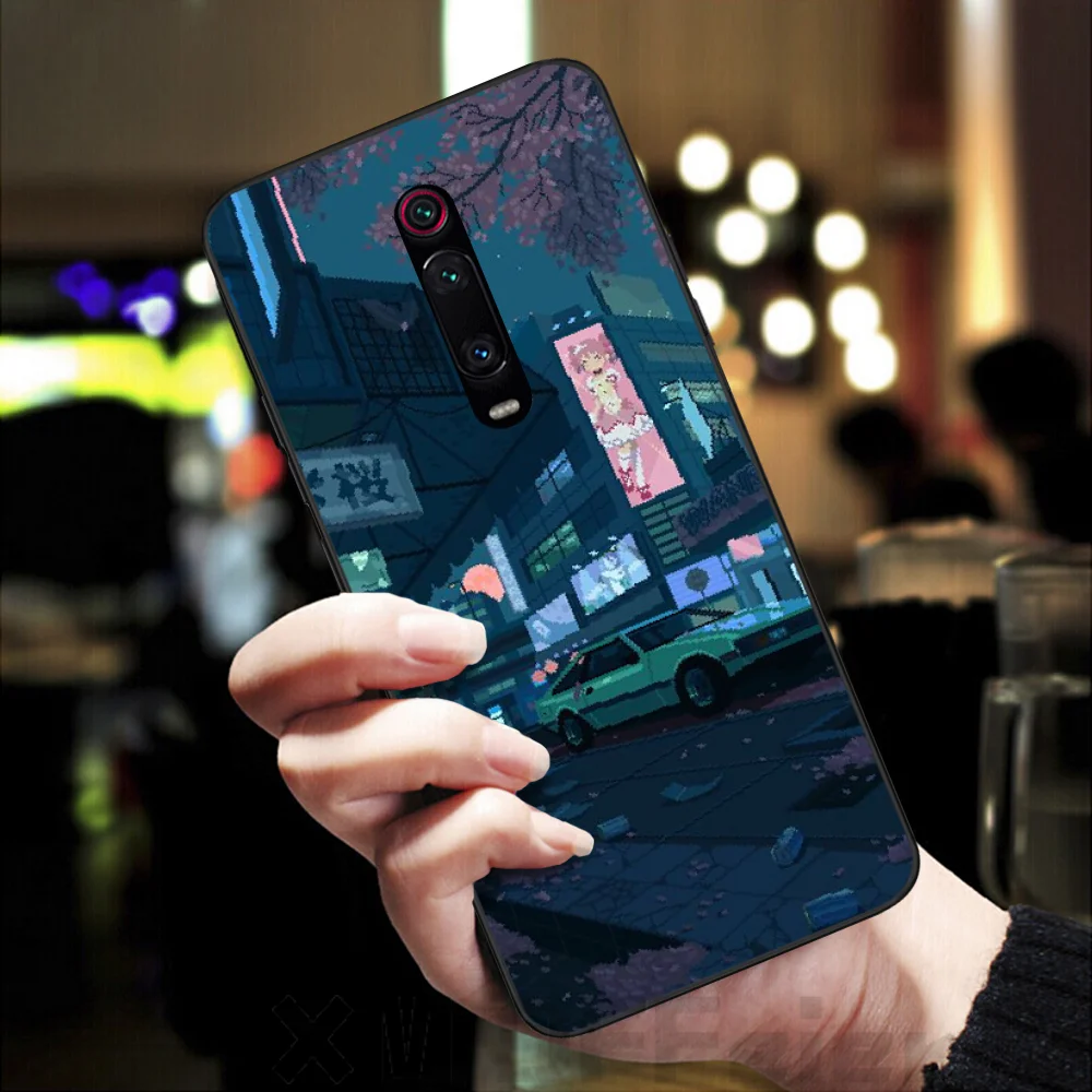 Reayou автомобиля сцены иллюстрации DIY чехол для телефона с рисунком в виде ракушки