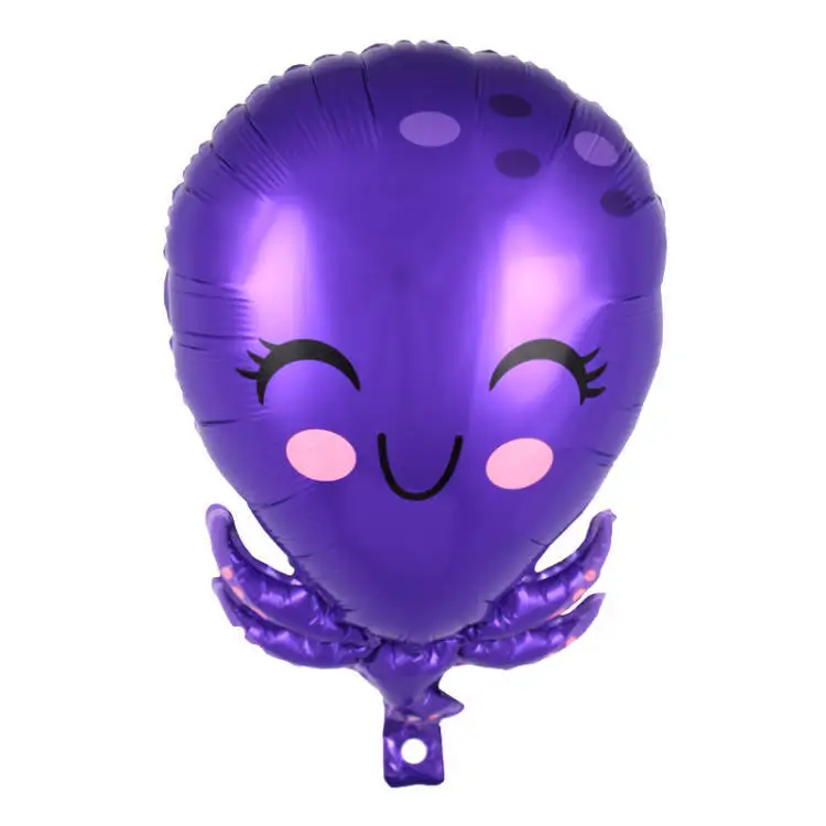 

Sea animal balloon aluminum film seahorse crab balloon birthday party wedding children's day decoration