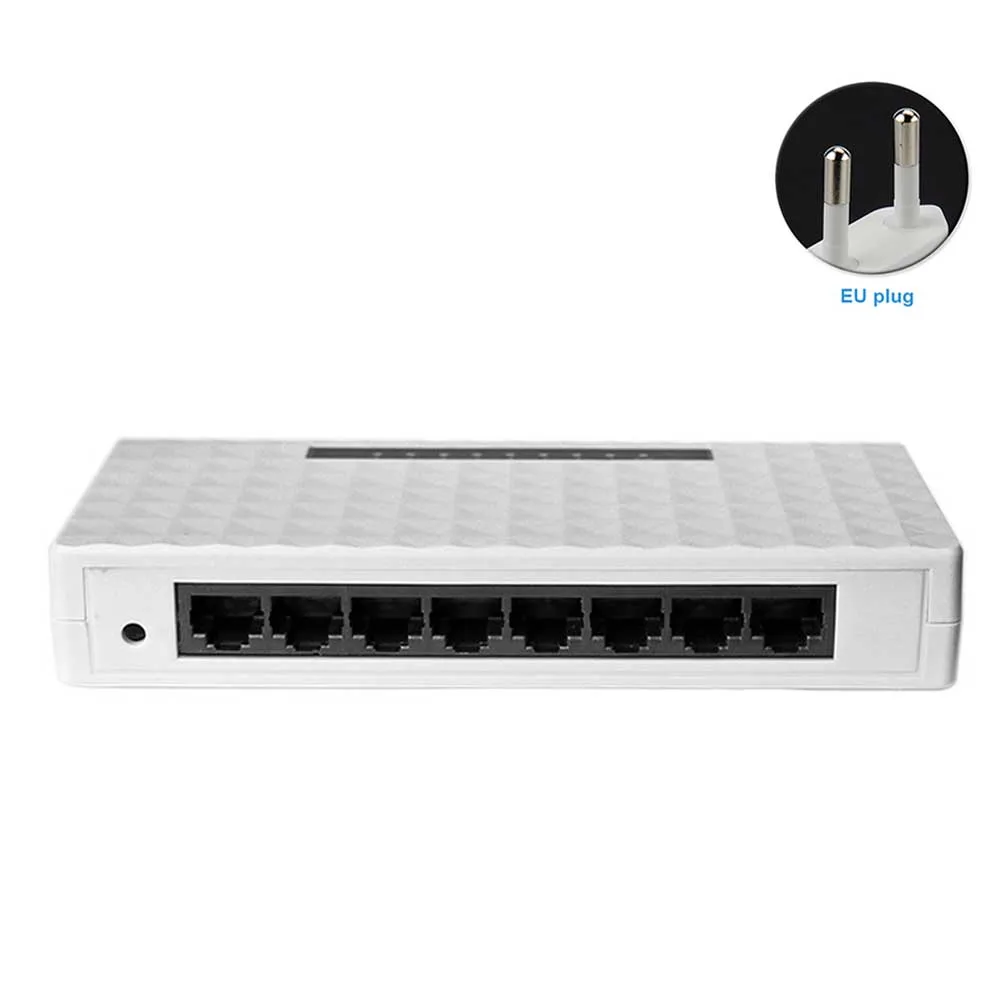 Полный дуплексный гигабитный концентратор Ethernet коммутатор сплиттер крепкая