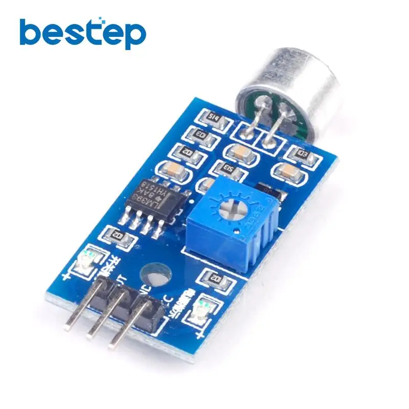 3pin модуль датчика обнаружения звука голоса умный робот Вертолет Самолет Boart