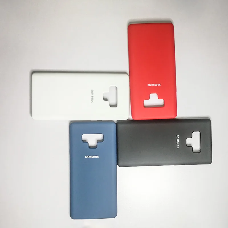 Высококачественный силиконовый чехол для Samsung Note 9 мягкая защита задней панели |