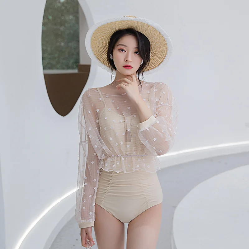 

One Piece Swimsuit With Push Female Beach Women 2021 Plus Sizes Suit Two Showing Print Polyester Sierra Surfer Swimwear Bathing