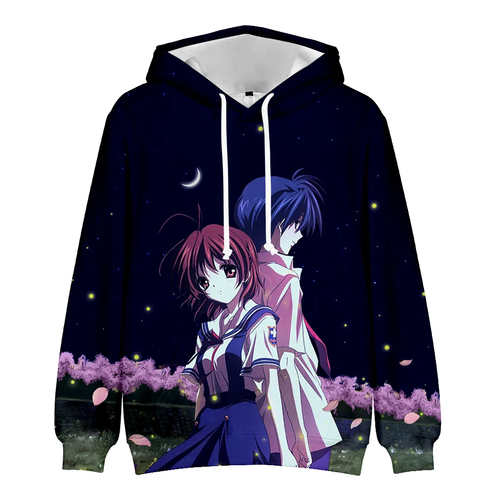 

Anime Clannd Men/Women 3D Hoodies Sweatshirts Print Pullover Long Sleeve Hooded Harajuku Casual Hoodies Child/Girls Sweatshirts