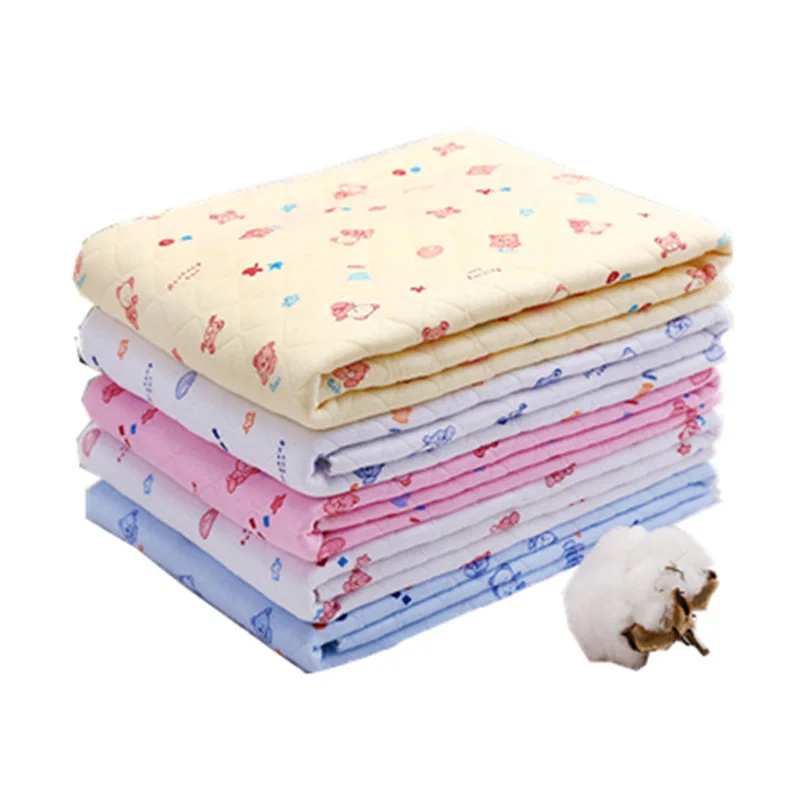 Хлопковое одеяло для новорожденных детское Пеленальное Одеяло с принтом медведя