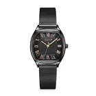 Женские классические часы Tonneau Julius в стиле ретро, японские часы Mov't Hours, элегантные модные часы, браслет из нержавеющей стали, Подарочная коробка для девочек