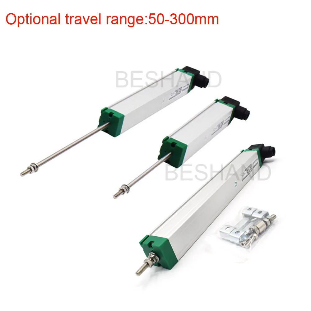 

50-300mm Travel Stroke Linear Position Sensors Linear Displacement Transducer Electronic Scale for Injection Molding Machine