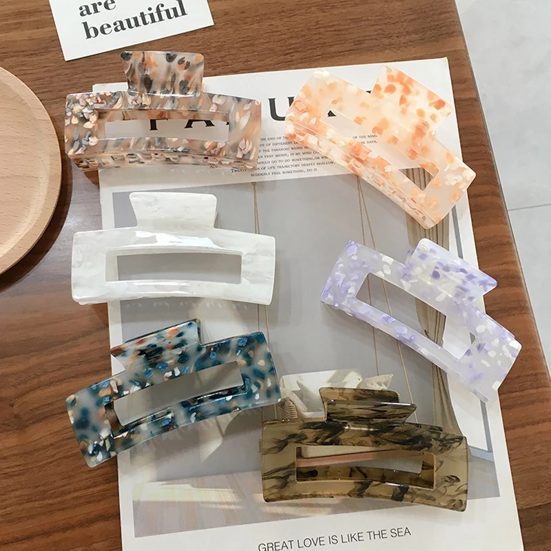 Женские заколки для волос в Корейском стиле Элегантные Заколки с леопардовым