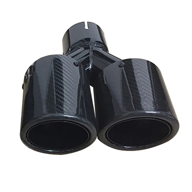 Автомобильные аксессуары черная нержавеющая сталь 304 и яркое углеродное волокно