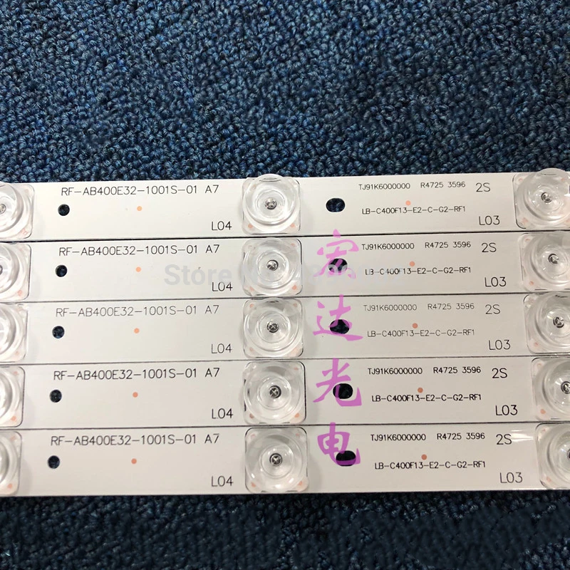 

5 шт./лот 777 мм 10 светодиодный ная подсветка для Changhong LED 40C100 0N LED 40B2080N Lamp RF-AB400E32-1001S-01 LB-C400F13-E2-C-G