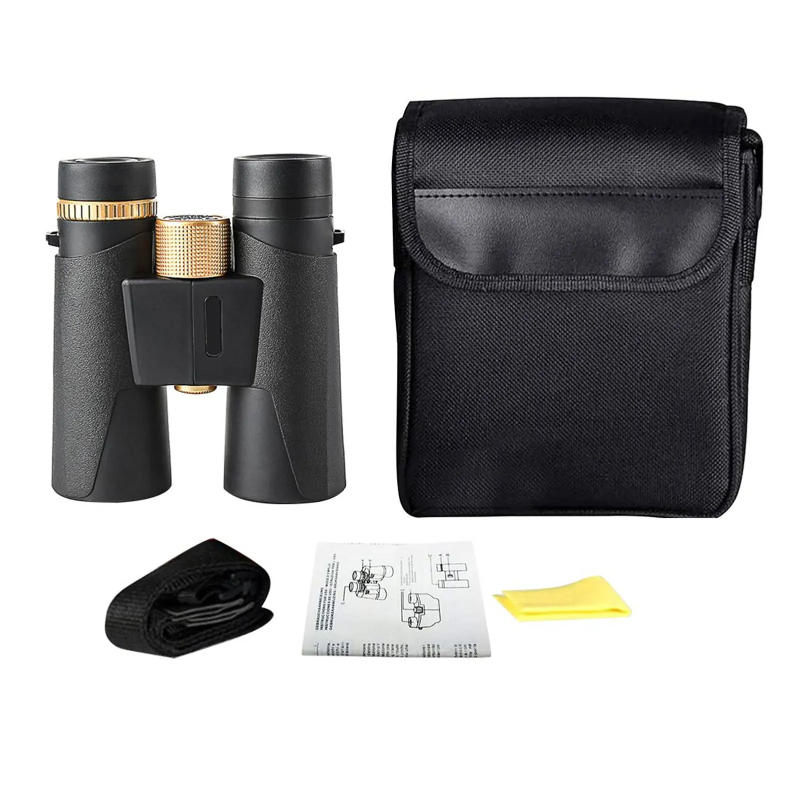 

12x42 Outdoor Sports Bird Watching Professional Concert Binoculars Wide Angle Adults Telescope Weak Light Vision 18mm Eyepiece