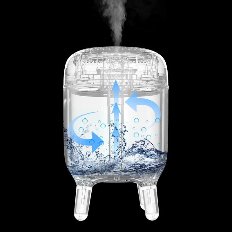 New Aroma Essential Oil Diffuser Shelf Humidifier 240ml Air Purifier LED Night Light USB Mini Fogger Car Air Freshener