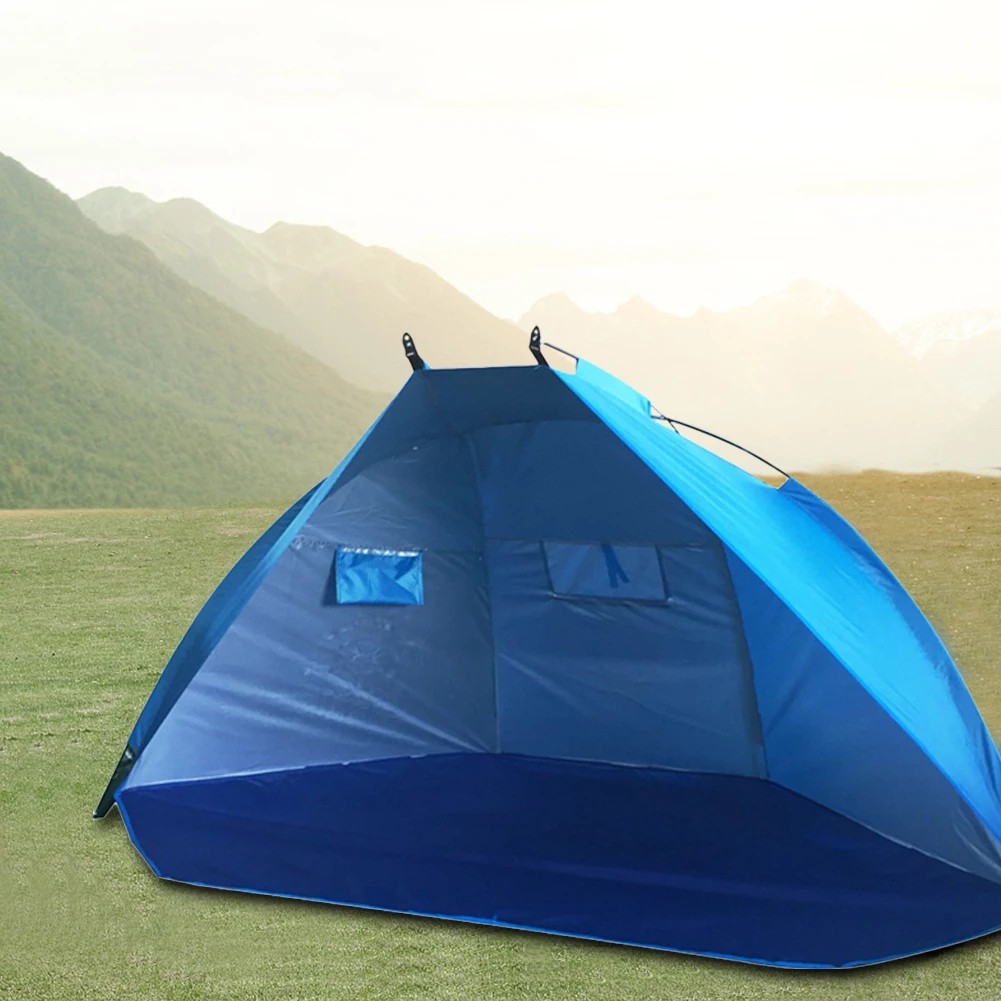 

Палатка для кемпинга на открытом воздухе, игрушки для игр в доме, водонепроницаемая, с защитой от УФ-излучения, Солнцезащитный навес, тент