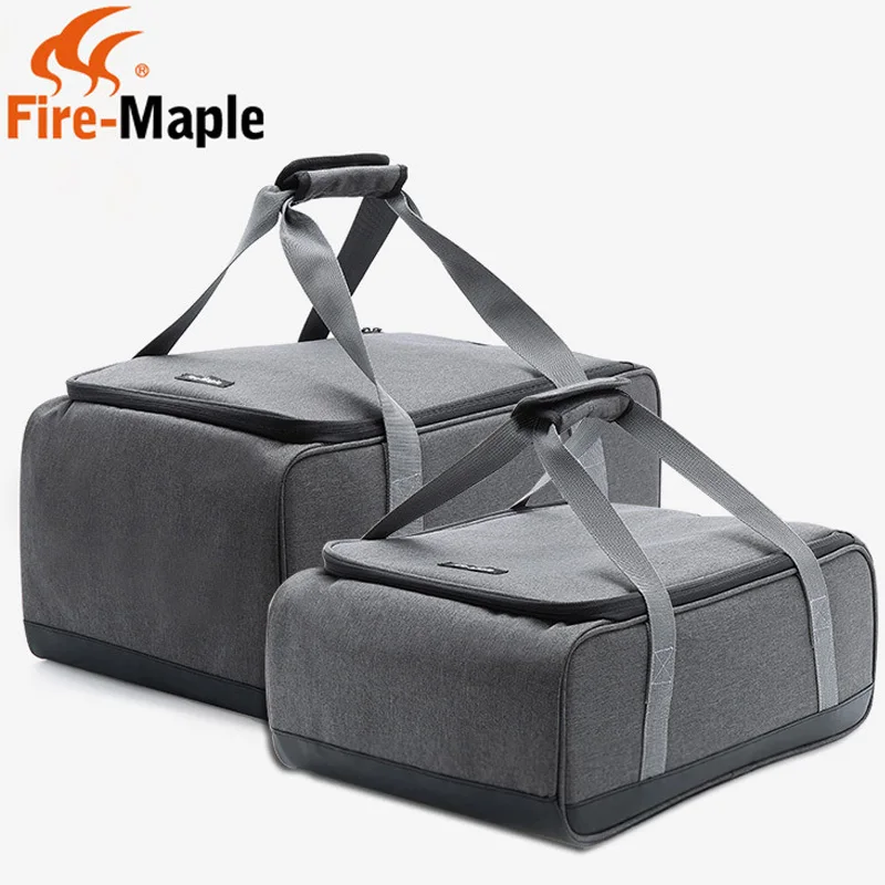 

Fire Maple Picnic Basket Outdoor Camping Gas Stove Gas Canister Pot Carry Bag Storage Sack Picnic Backpack Camp Kitchen Utensils
