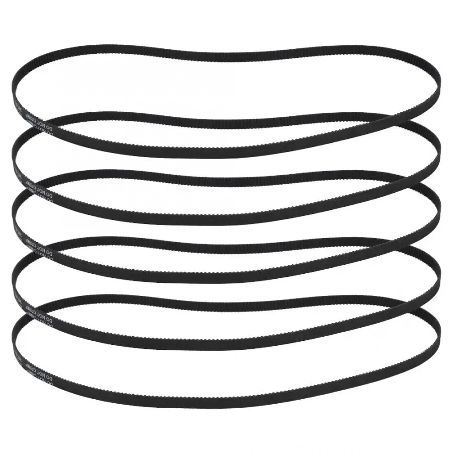 Запчасти для принтера 5 шт. детали 3D-принтера GT2-6-610MM резиновые закрытые