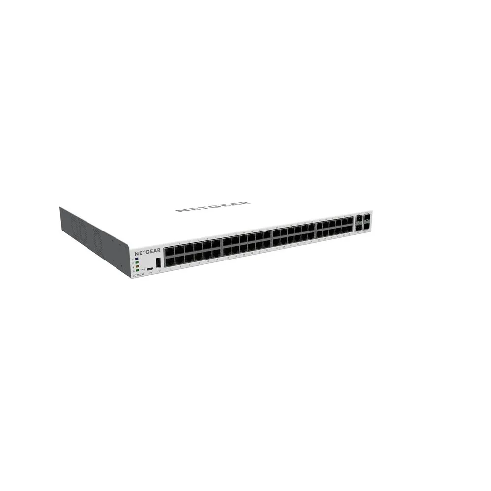 Управляемый Netgear GC752XP L2/L3/L4 гигабитный Ethernet (10/100/1000) Power over (PoE) монтаж в стойку |