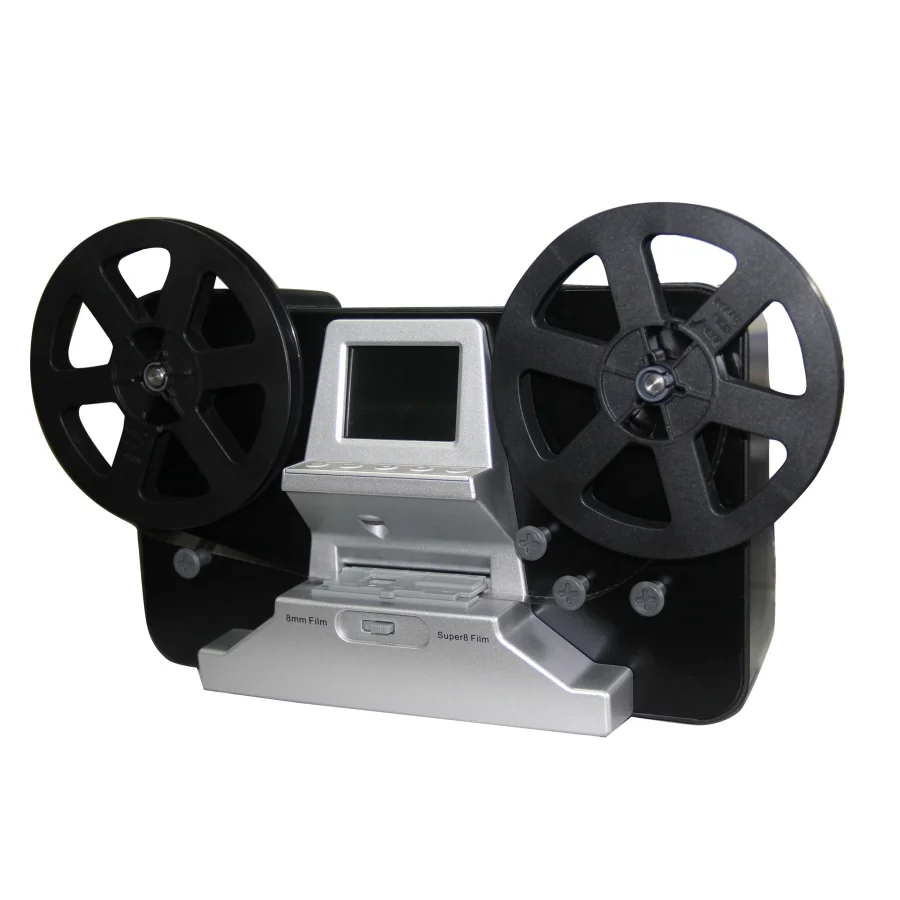 

Winait Super 8/8mm Digital Roll Film Scanner, Converts Film into Digital Video Max Support 5'' Reel