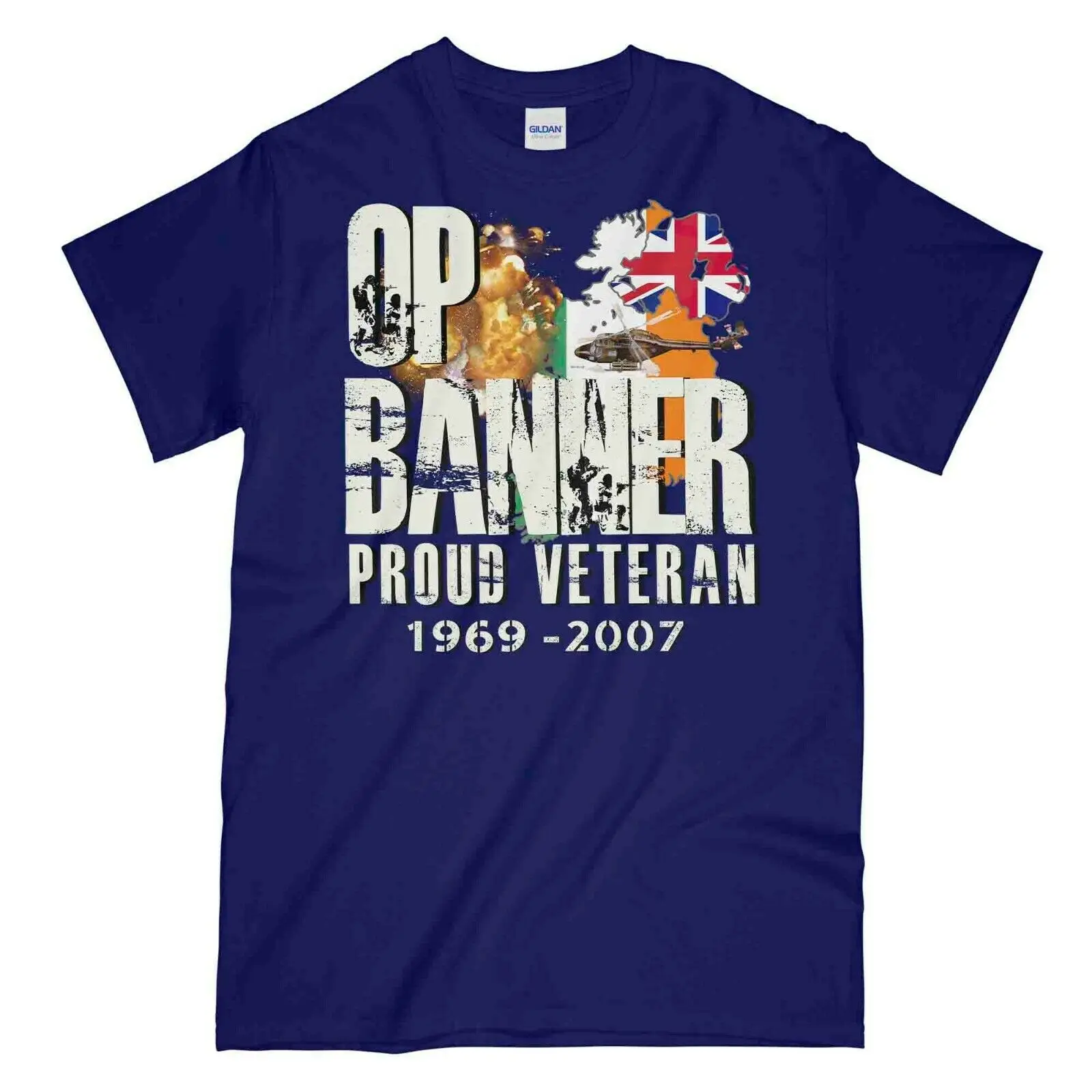 

OP BANNER PROUD VETERAN Printed Mens Gift T-Shirt. Summer Cotton Short Sleeve O-Neck Unisex T Shirt New S-3XL