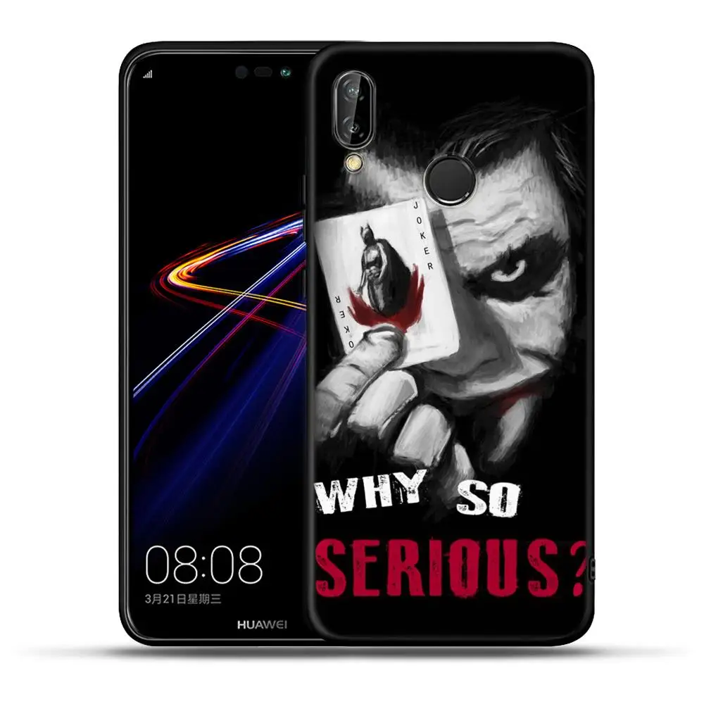 H7434 Чехол Venom Joker для huawei P Smart P30 P20 Lite mate 20 Pro Y5 Y6 Y7 Y9 Prime P Smart Plus Мягкий силиконовый чехол из ТПУ - Цвет: H7434