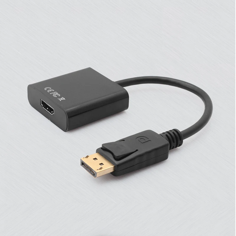 Displayport Адаптер DP к HDMI кабель DP Displayport Мужской к HDMI Женский конвертер Кабель-адаптер для портативных ПК