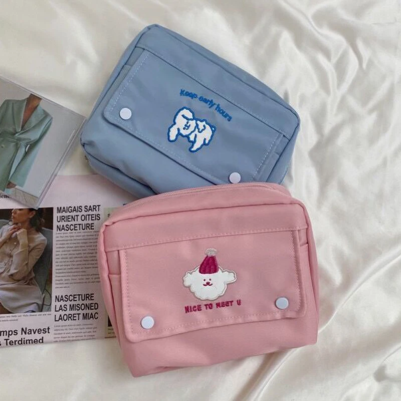 Bentoy Milkjoy новинка корейская мода медведь собака косметички милые Студенческие