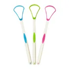 Скребок для чистки языка, 3 цвета