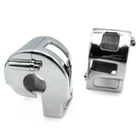 aftermarket free shipping motorcycle parts chrome switch housing cover for yamaha v star xvs 650 classic silverado models