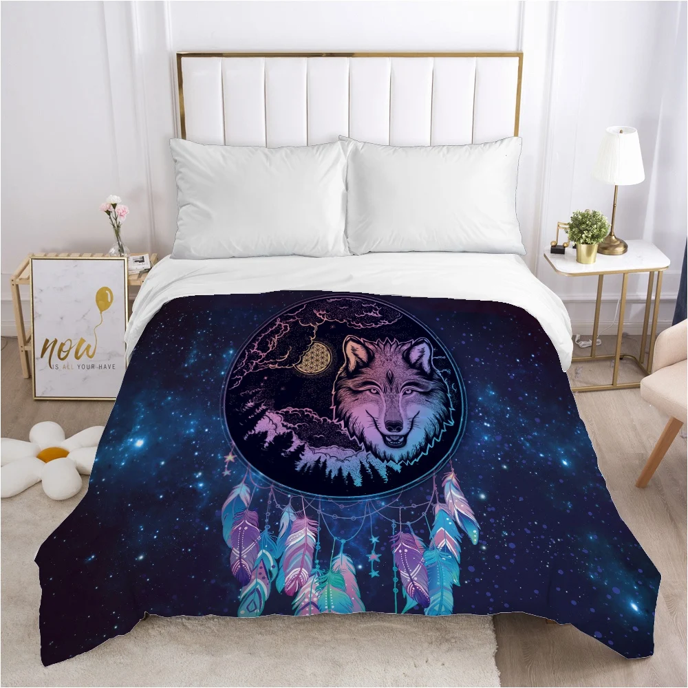 

Dreamcatcher Duvet cover Quilt/Blanket/Comfortable Case Double King Bedding 140x200 240x220 200x200 for Home purple