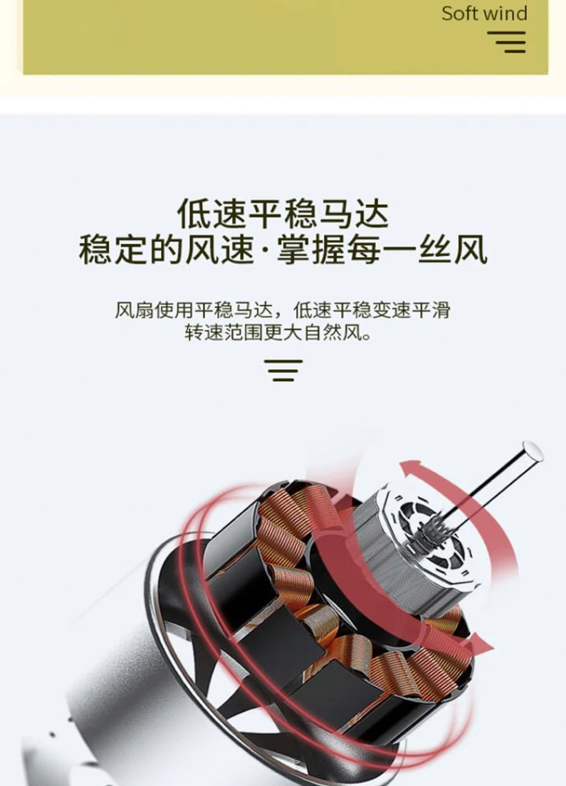 Новое поступление настольный мини-вентилятор USB переносной бесшумный дорожный