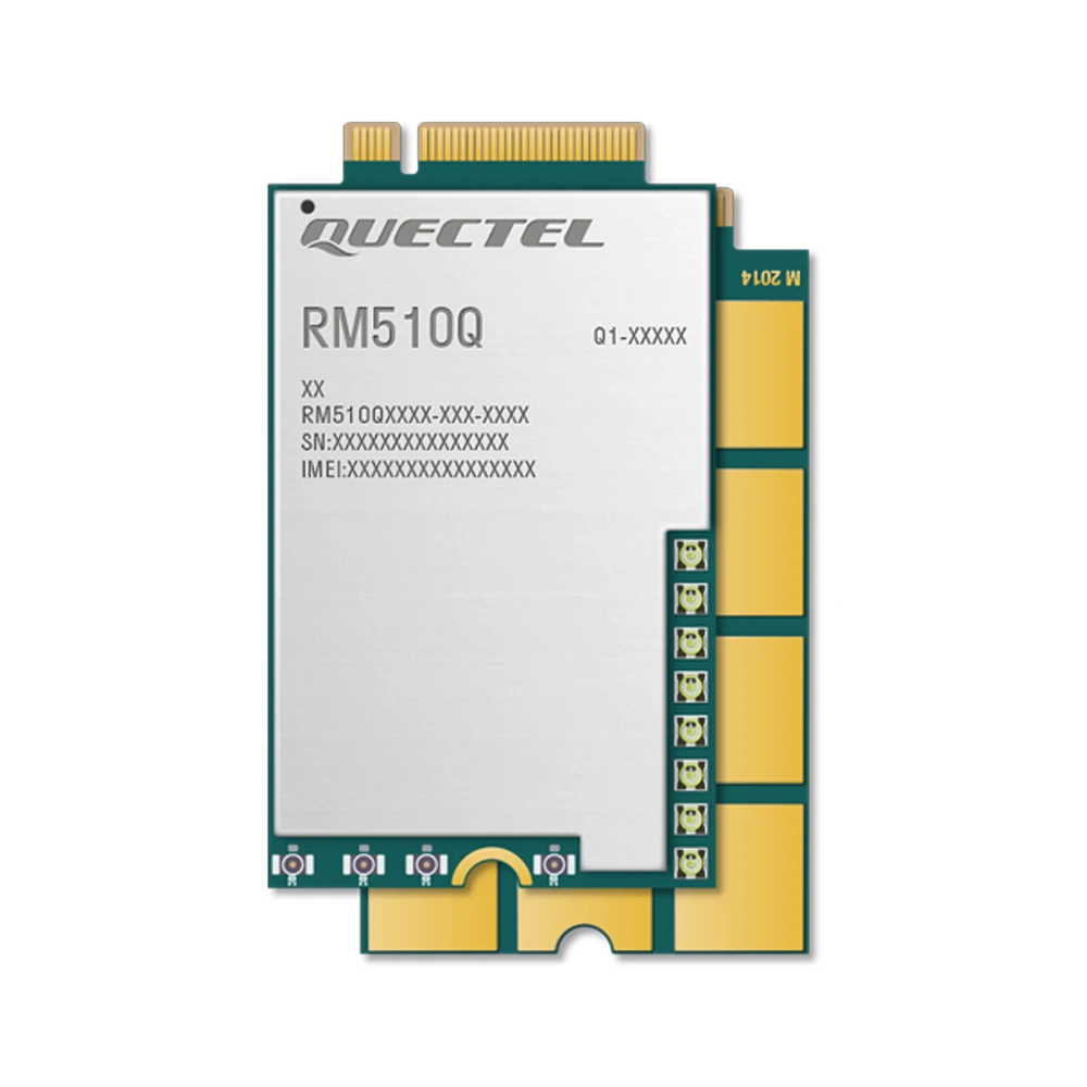 

RM510Q-GL 5G Sub-6 ГГц 200M + mmWave 800M Cat 20 Модуль оптимизирован для приложений IoT/eMBB с M.2 форм-фактором для глобальной версии