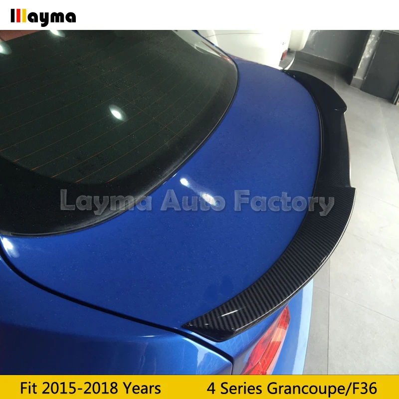 Задний спойлер для багажника из углеродного волокна BMW 4 серии Grancoupe F36 420i 425i 428i 430i